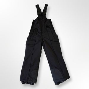 Sport Essentials Kids Unisex Ski Overalls Snow Bib Pants Black Size 4